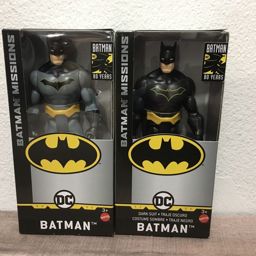 DC Batman Missions Dark suit Batman, Batman Brand New